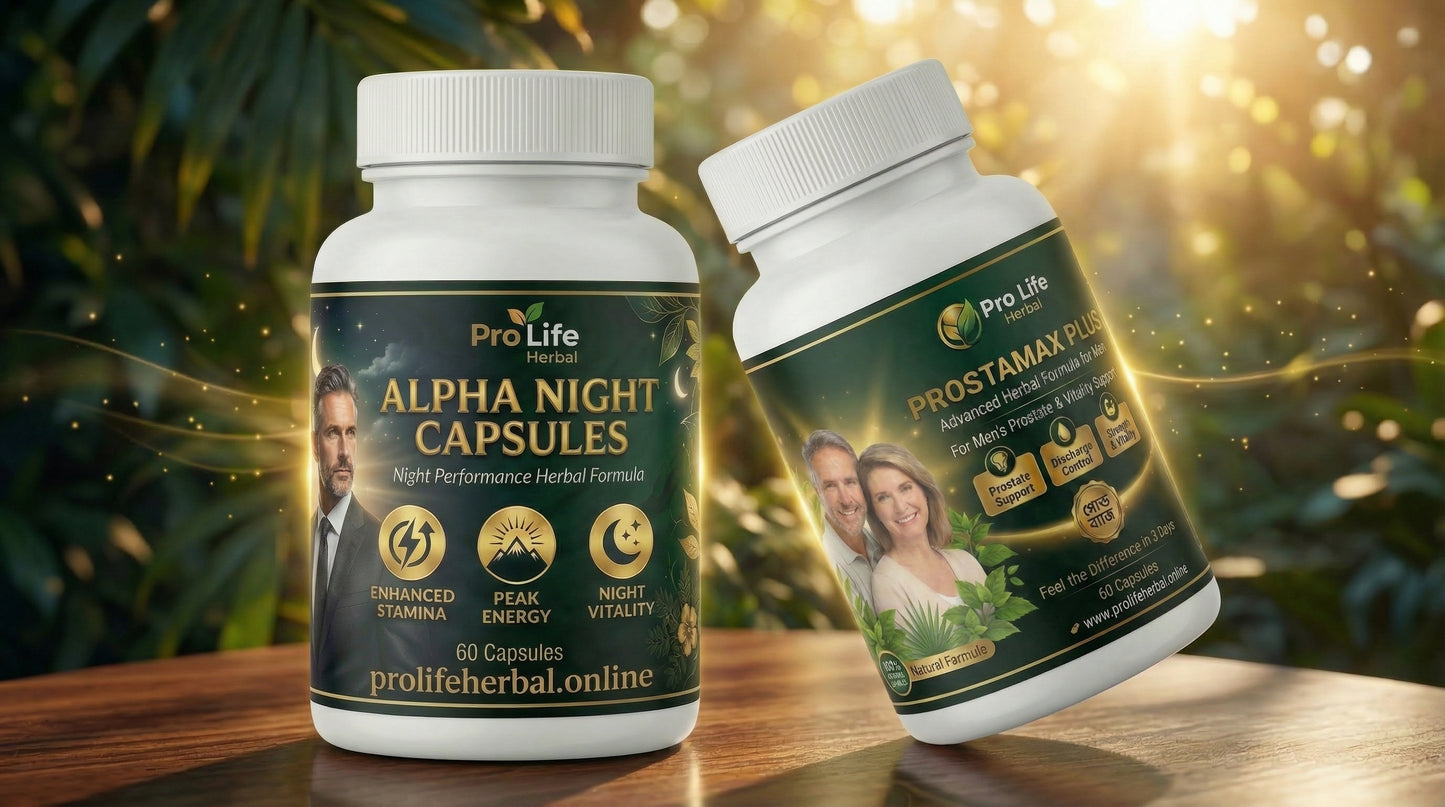 🌿 PROSTAMAX PLUS and ALPHA NIGHT CAPSULES