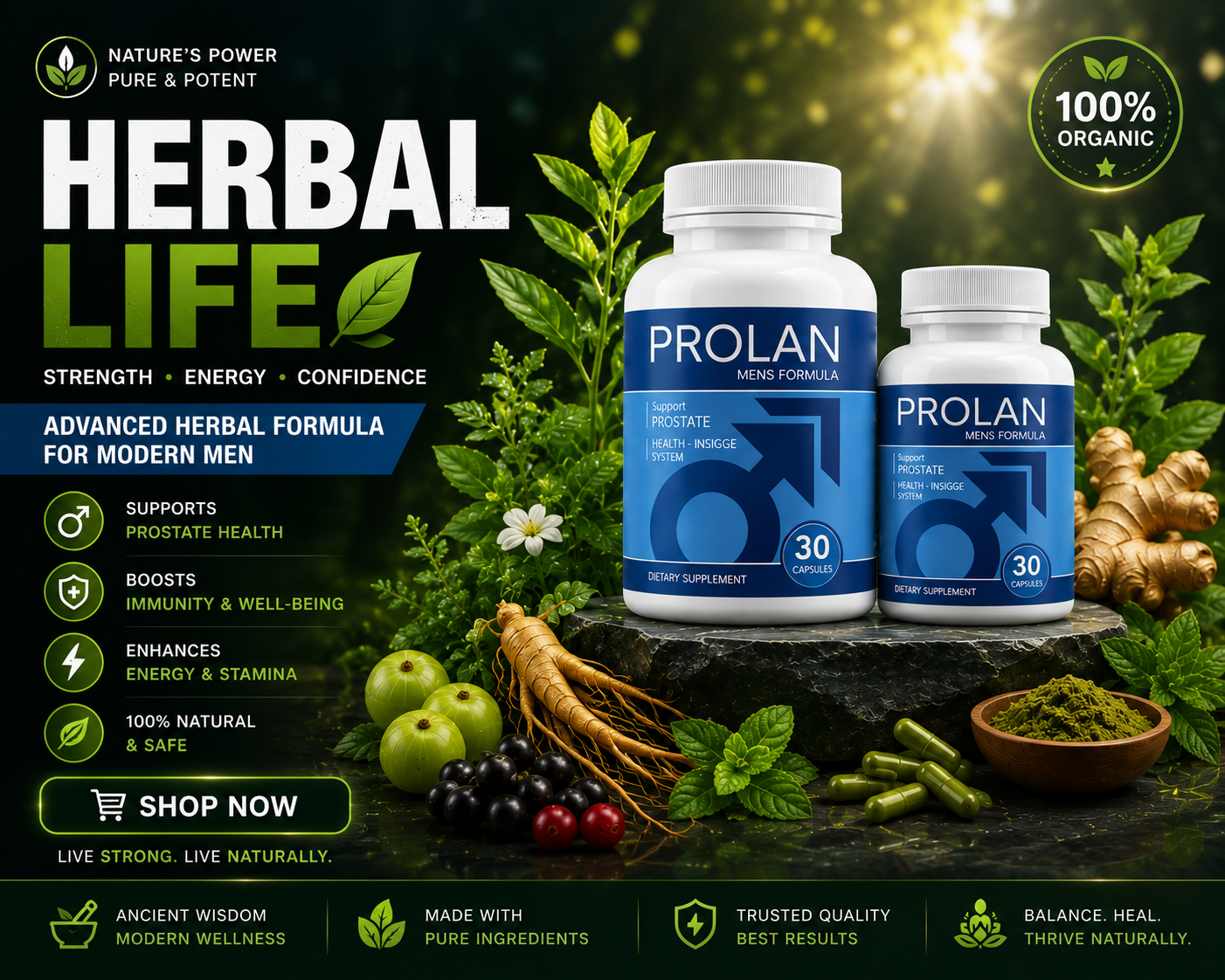 Prolan – Advanced Prostate Health & Maximum Care 2 pack offer