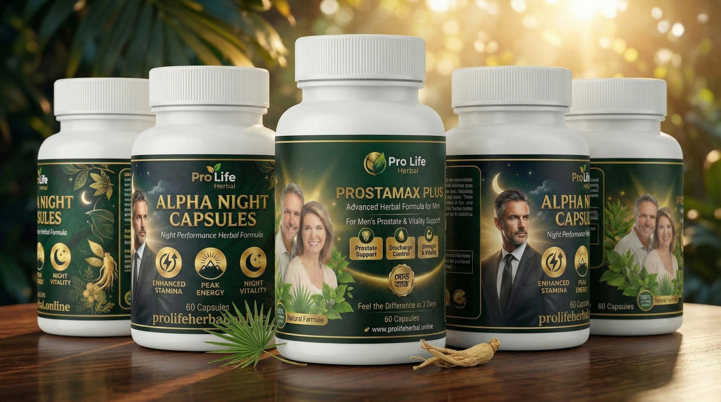 🌿 PROSTAMAX PLUS and ALPHA NIGHT CAPSULES