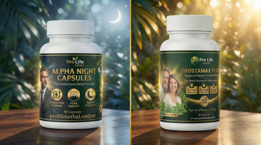 🌿 PROSTAMAX PLUS and ALPHA NIGHT CAPSULES